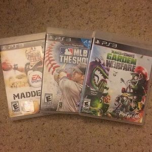 3 PS3 GAMES
